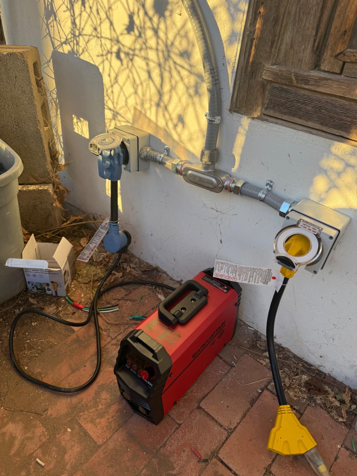 ARCCAPTAIN Stick Welder, 200A ARC/Lift TIG Welding Machine, 110V/220V customer photo 2