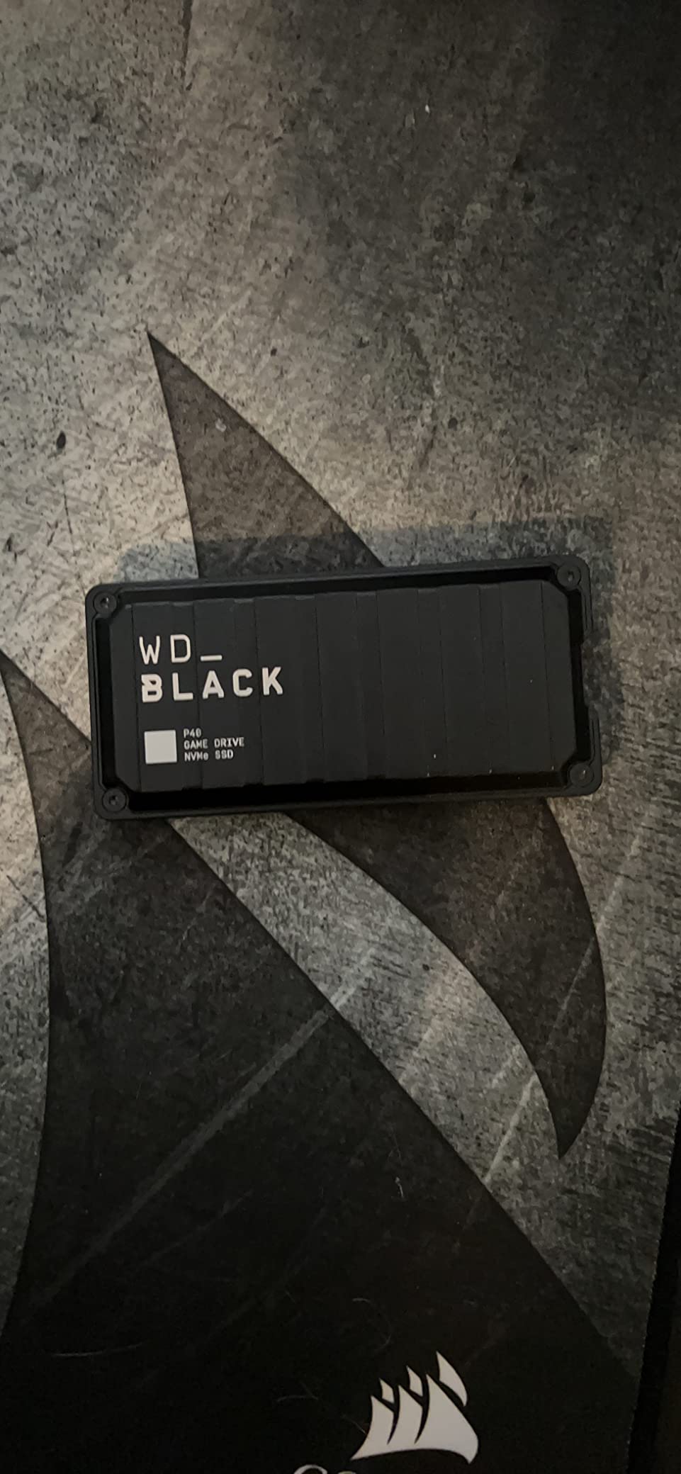 Western Digital 1TB P40 Game Drive SSD - Up to 2,000MB/s, RGB Lighting, Portable External Solid State Drive , Compatible with Playstation, Xbox, PC, & Mac - WDBAWY0010BBK-WESN customer photo 1