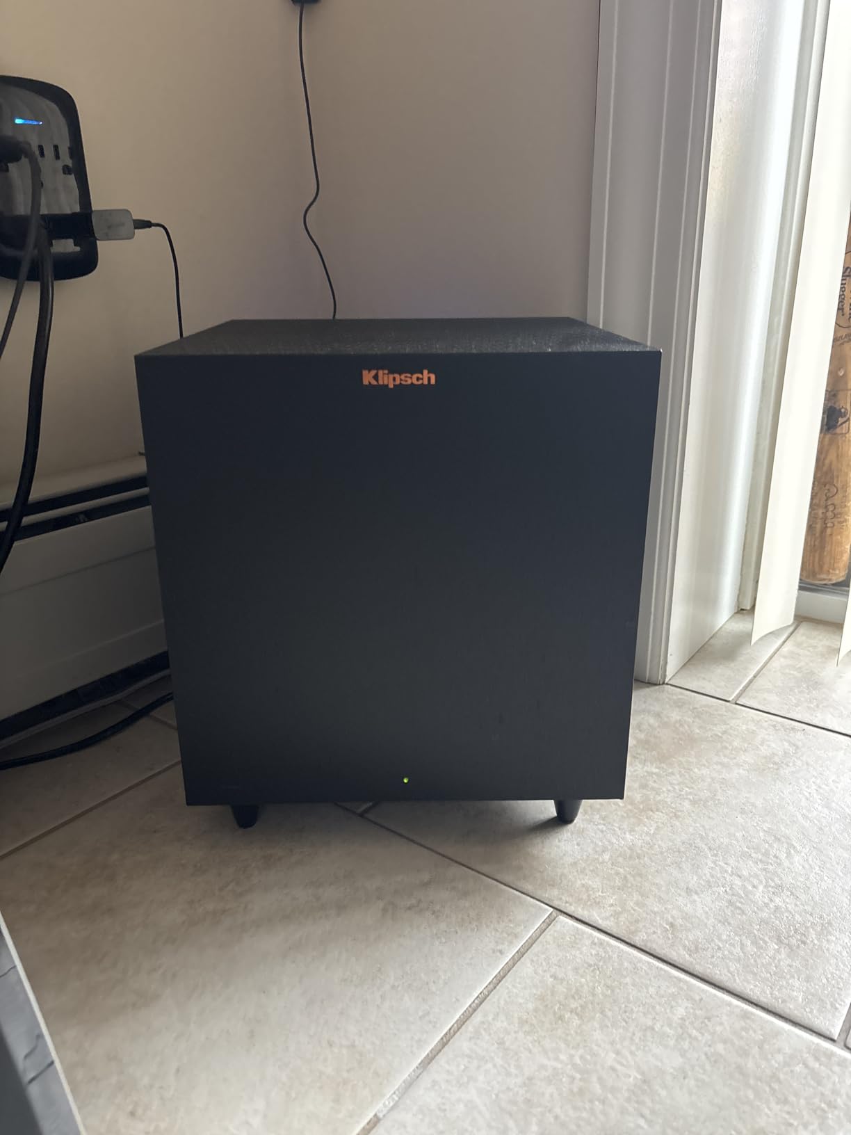 Klipsch R-80SWi 8-inch 150W Wireless Subwoofer with High Performance Driver for Deep Bass Black customer photo 1