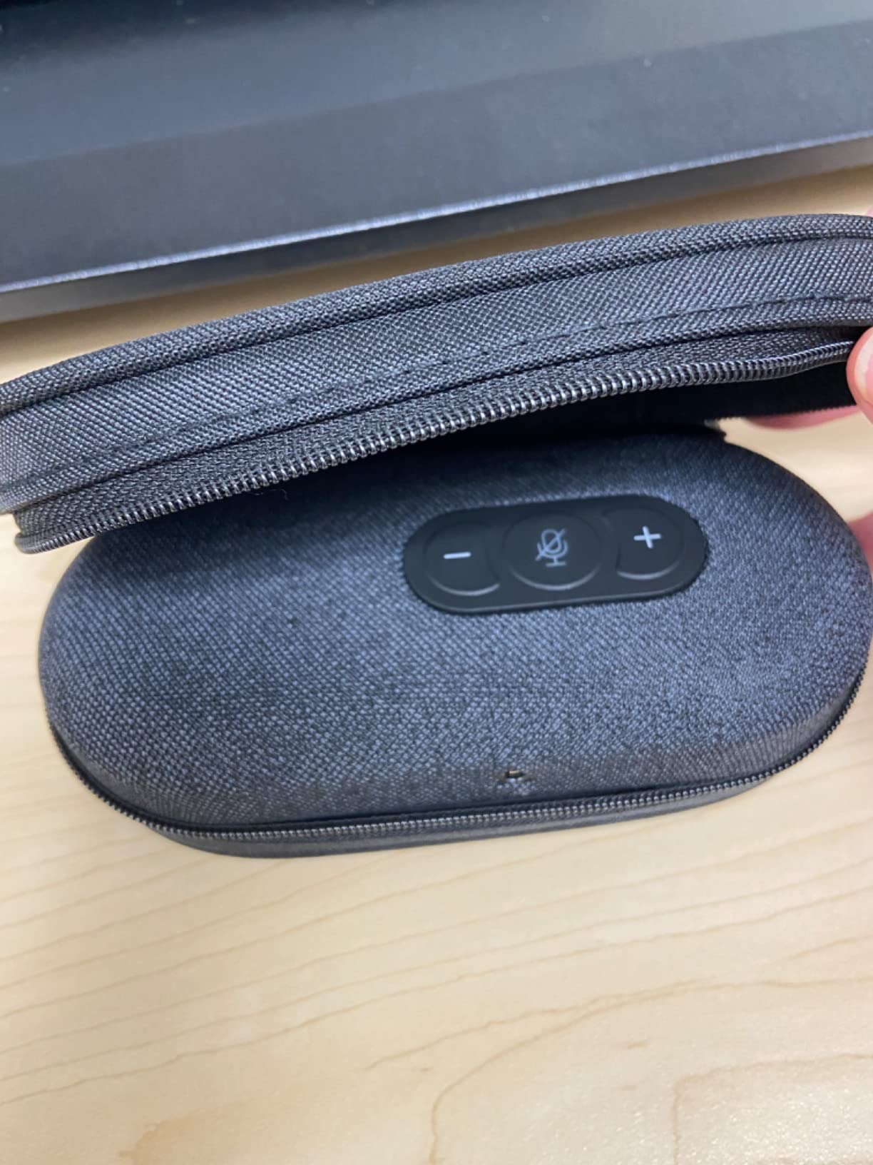 USB Speakerphone, Conference Computer Speakers with Microphone for Home Office Calls, 360 Degree Enhanced Voice Pickup, Noise Reduction, Echo Cancellation, Compatible with Zoom, Teams, Skype customer photo 1