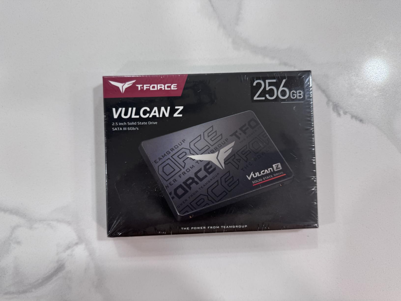 TEAMGROUP T-Force Vulcan Z 256GB SLC Cache 3D NAND TLC 2.5 Inch SATA III Internal Solid State Drive SSD (R/W Speed up to 520/450 MB/s) T253TZ256G0C101 customer photo 1