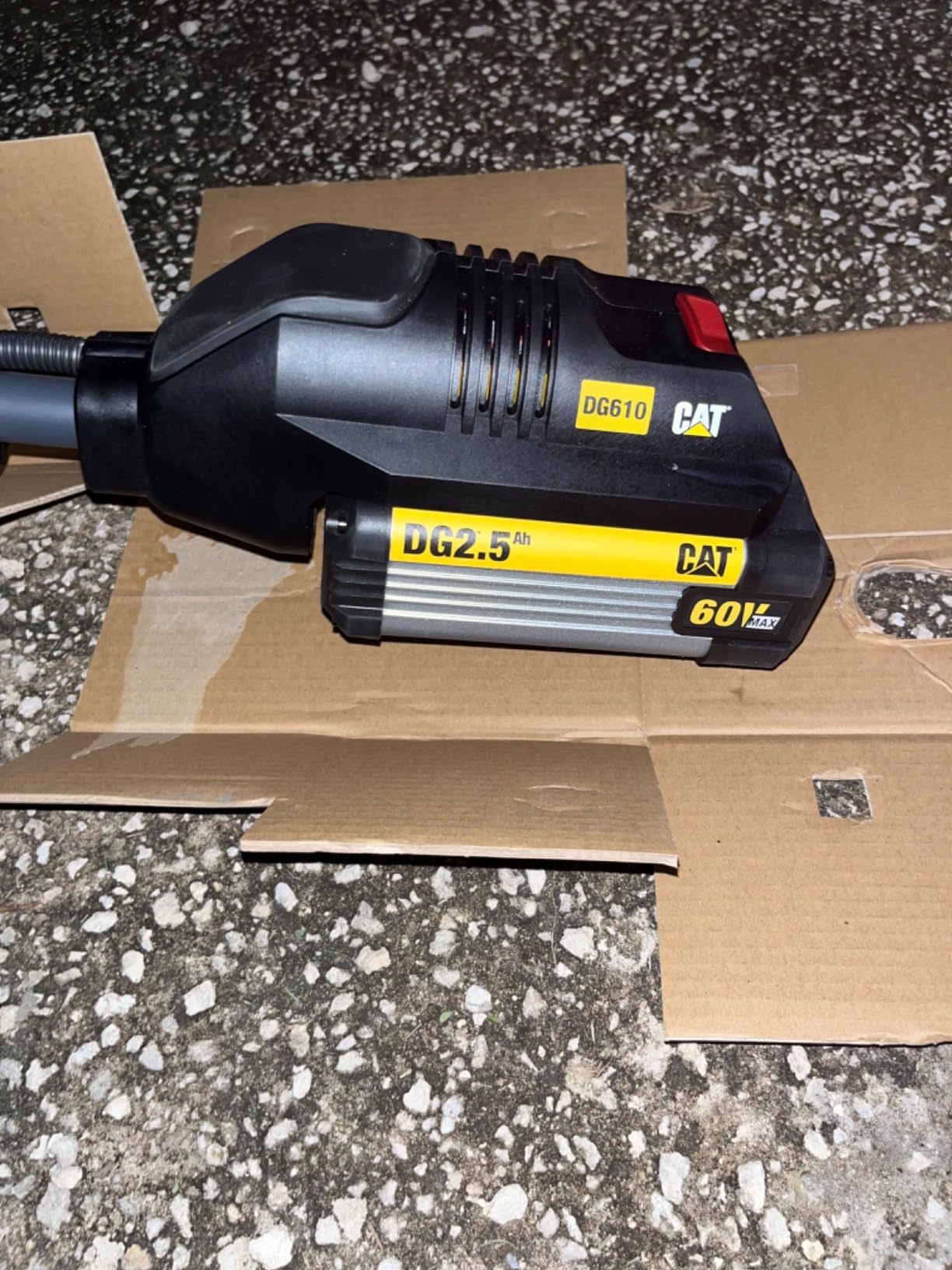 Cat® DG610 60V 15” Brushless String Trimmer Cordless with Dual Line Bump Feed Head, Edger with Quick Line Load, Weed Trimmer with ECO Mode for Extended Runtime – Battery & Charger Included customer photo 2
