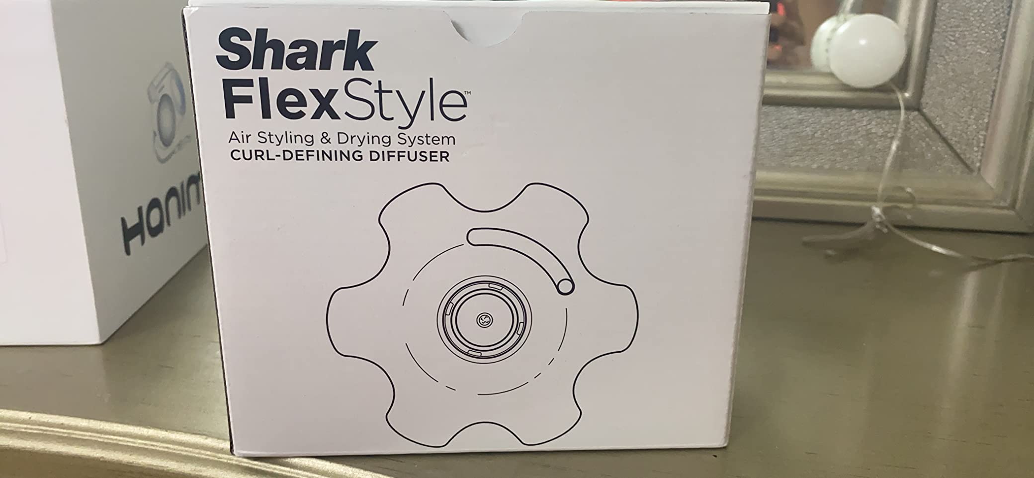 Shark FlexStyle Curl-Defining Diffuser Attachment, Stone, XSKHD4DA customer photo 1