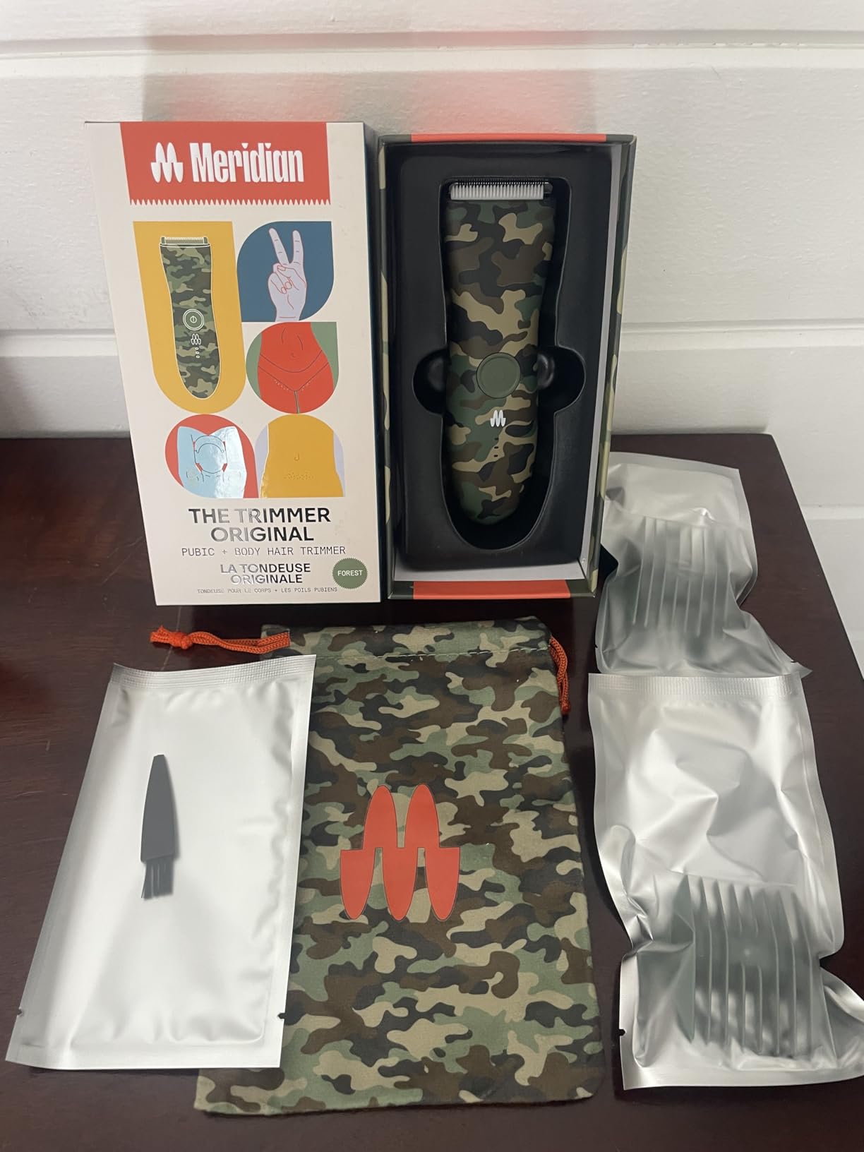 MERIDIAN The Trimmer Original | Body Hair Trimmer for Men & Women | Ocean customer photo 1