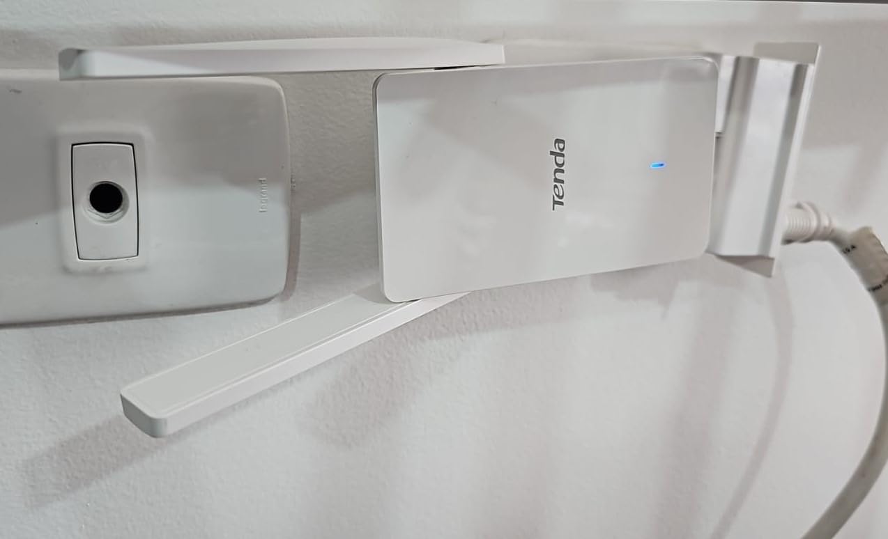 Tenda WiFi 6 Extender, AX3000 Dual Band WiFi Extender Signal Booster with Gigabit Ethernet Port, Home Internet Extender WiFi Booster, AP Mode, WPS Easy Setup(A33) customer photo 2