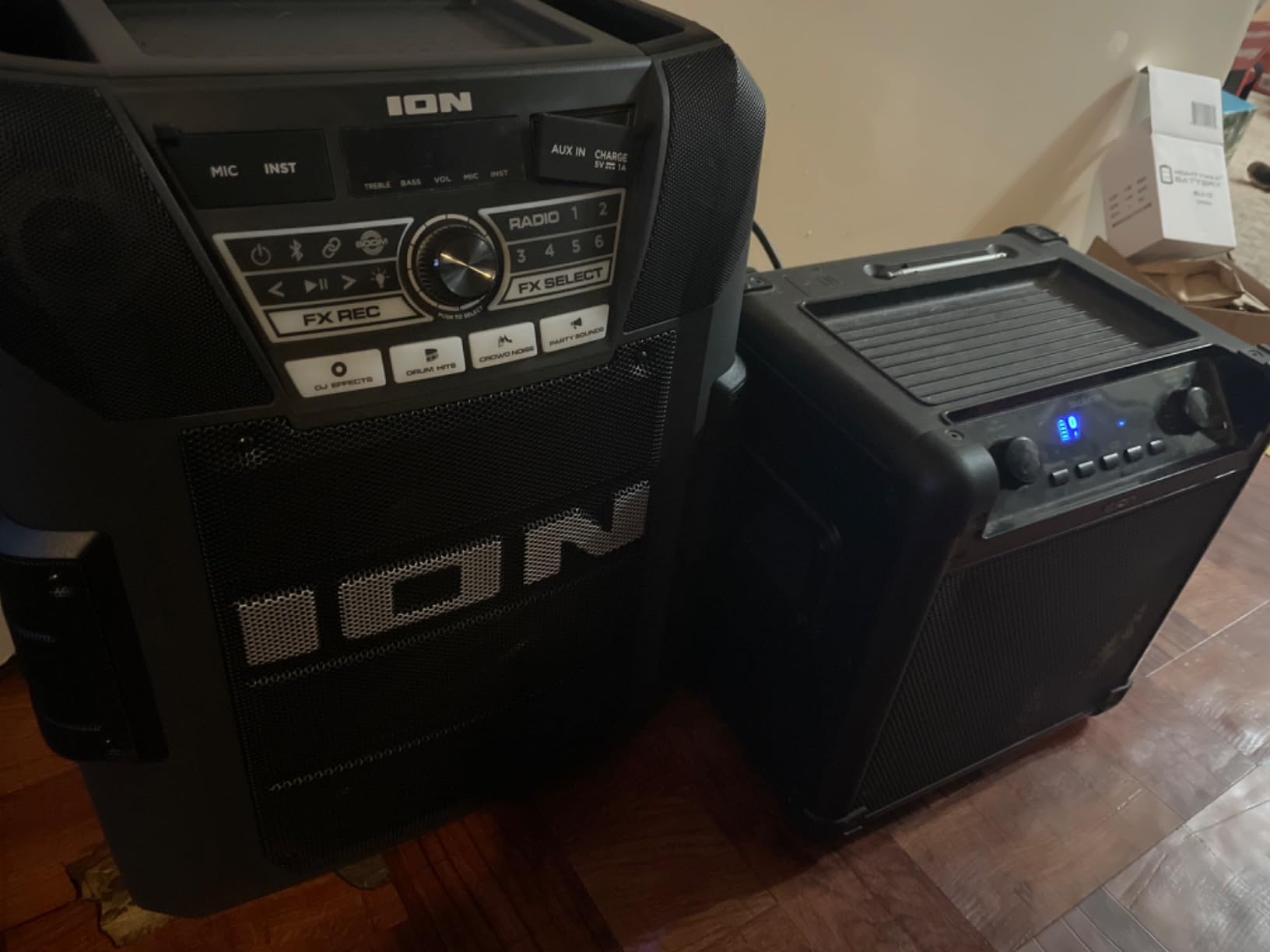 ION Block Rocker XL 220W Bluetooth Outdoor Speaker with Wheels customer photo 2