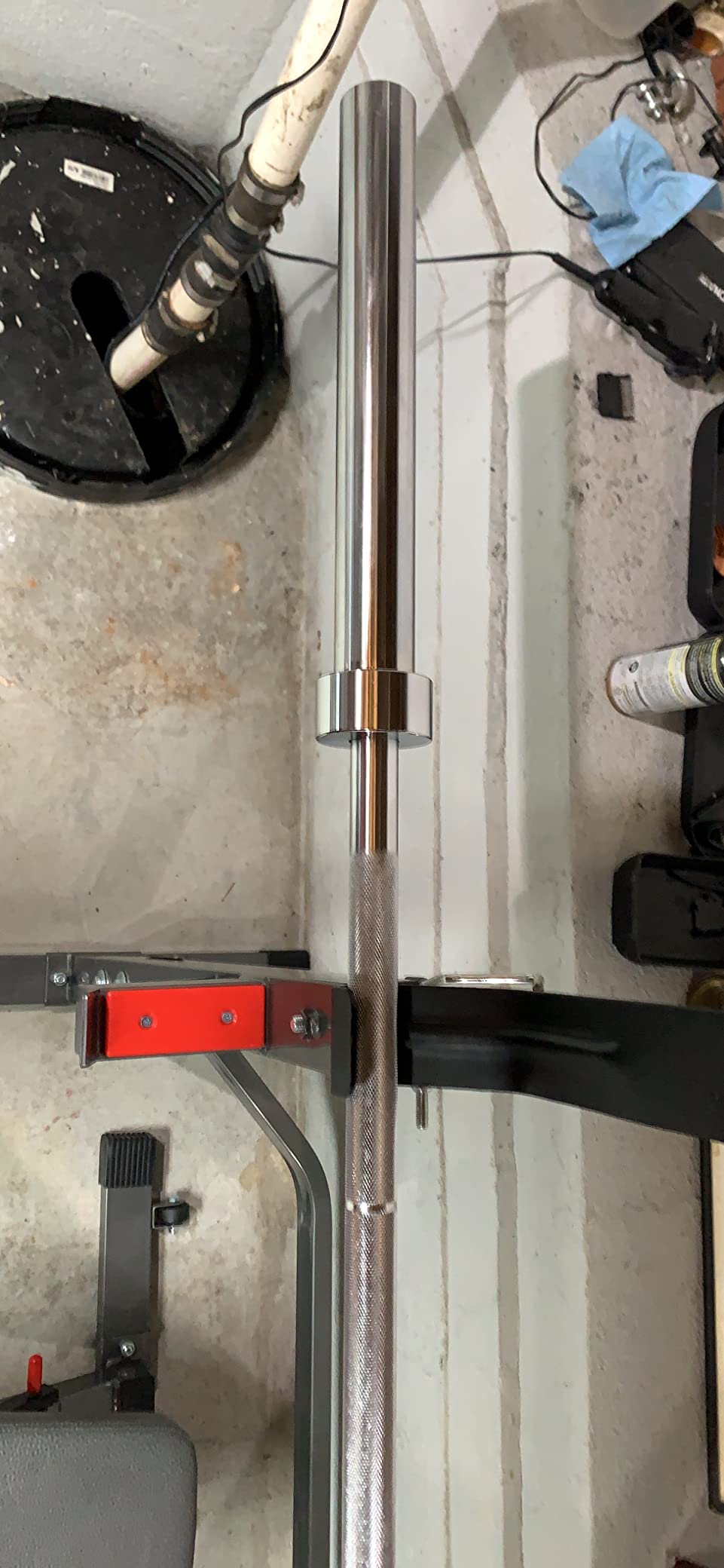CAP Olympic Barbell, 7ft Strength Training Weight Bar, Multiple Options customer photo 2