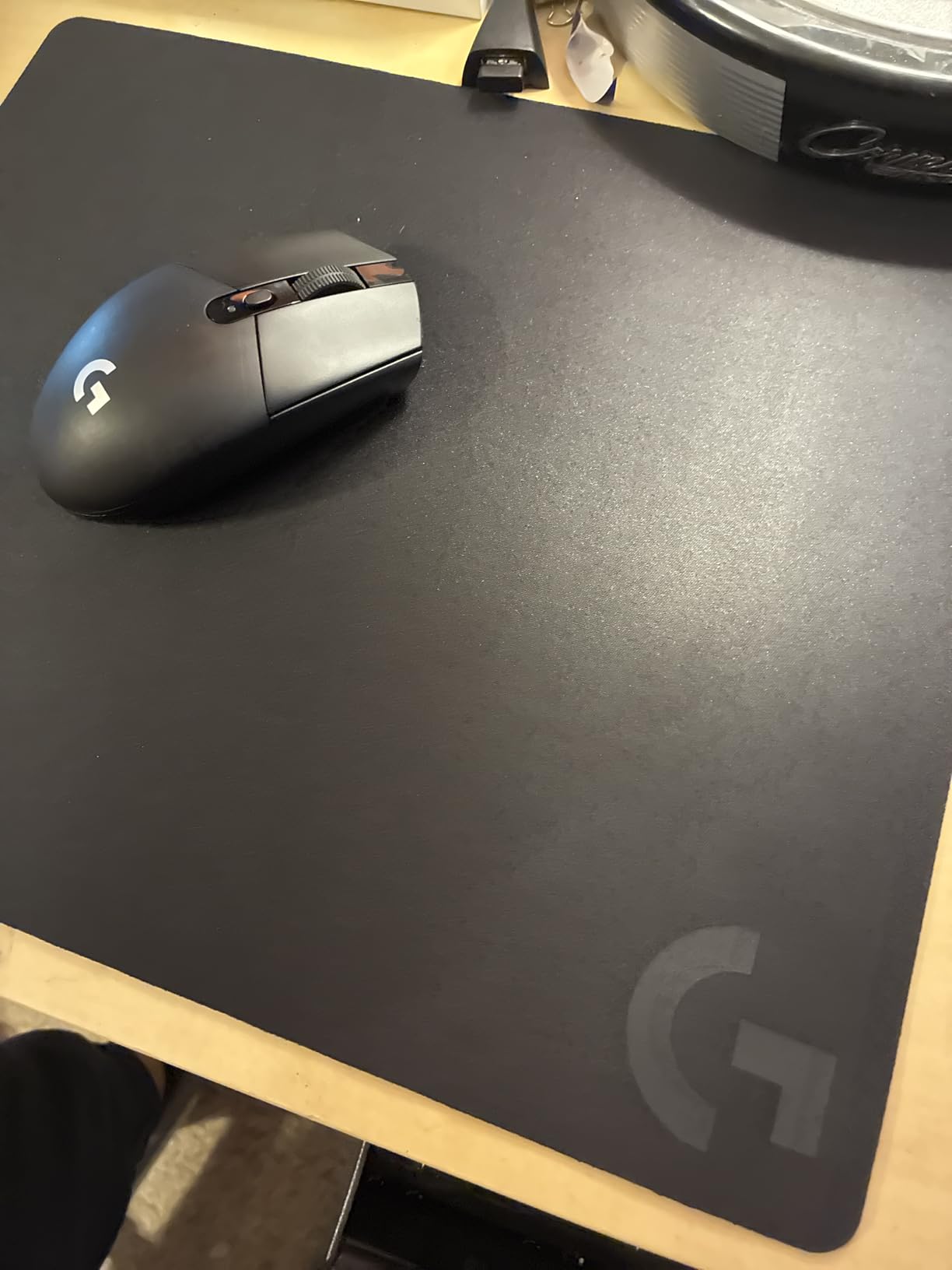 Logitech G240 Cloth Gaming Mouse Pad (340x280x1) - Black customer photo 2