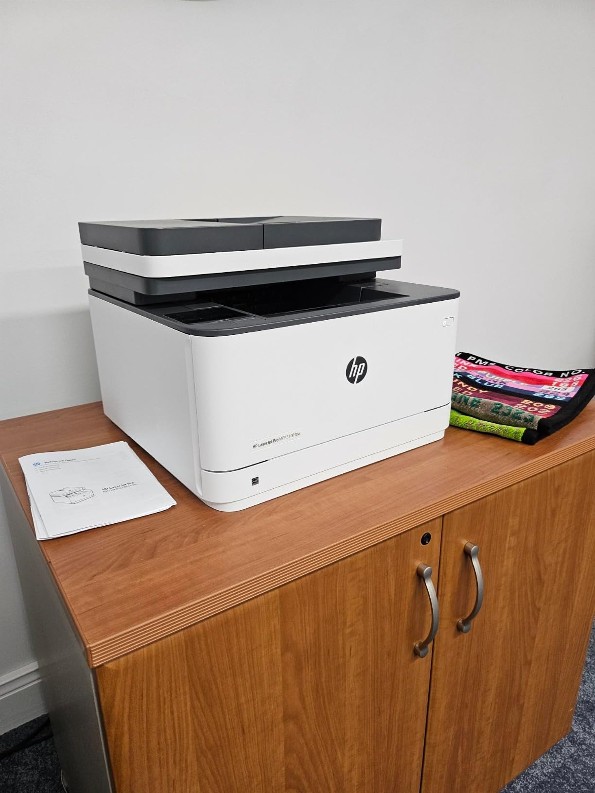 HP LaserJet Pro MFP 3101fdw Wireless Black & White All-in-One Laser Printer, Scanner, Copier, Fax, Best-for-Office (3G628F) customer photo 1
