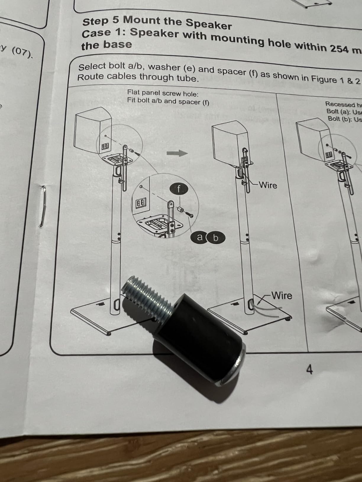 Mounting Dream Speaker Stands Pair, Max 39