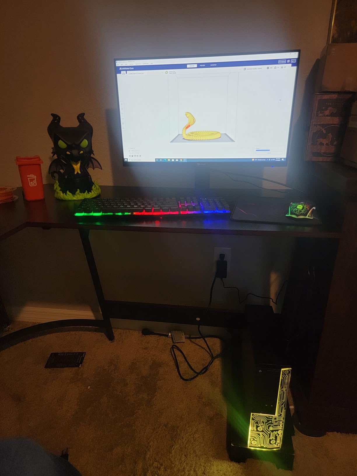 Dell Gaming OptiPlex Desktop RGB Computer PC, Intel Core i7, GeForce GT 1030 2GB GDDR5, 16GB RAM, 512GB SSD, 24 Inch HDMI Monitor, Keyboard Mouse and Headset, WiFi, Windows 11 Pro (Renewed) customer photo 2