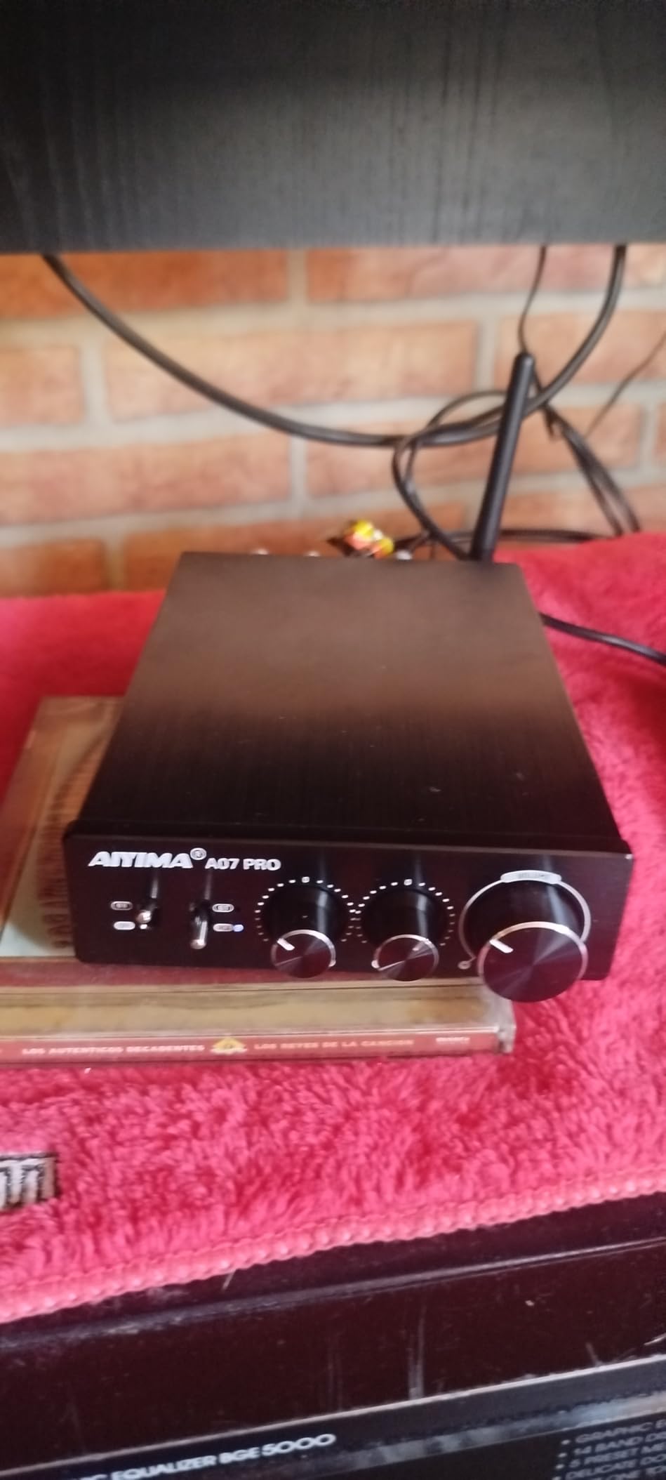 AIYIMA A07 Pro Bluetooth 5.2 Amplifier 300Wx2 Class D Stereo Amp TPA3255 customer photo 1
