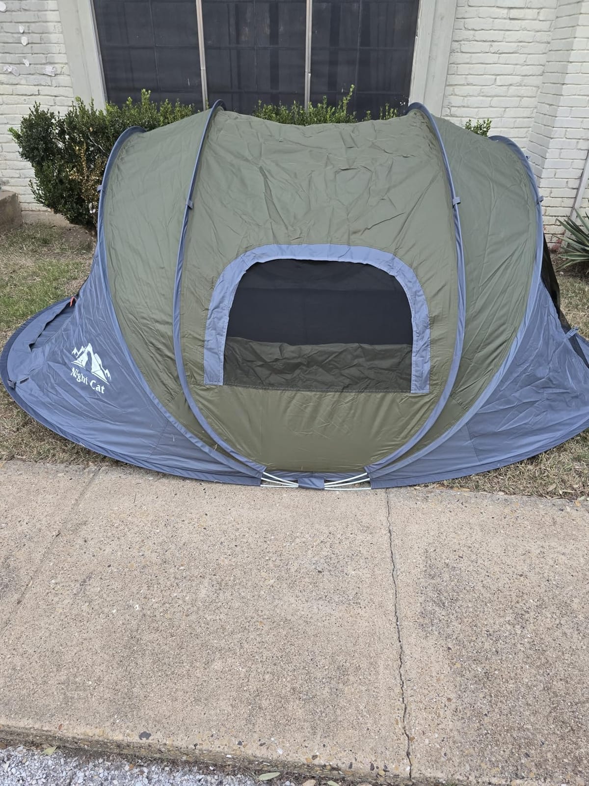 Night Cat Pop-up Camping Tent: 2/3/4/6 Person Tent Waterproof Instant Easy Setup Family Tent customer photo 1
