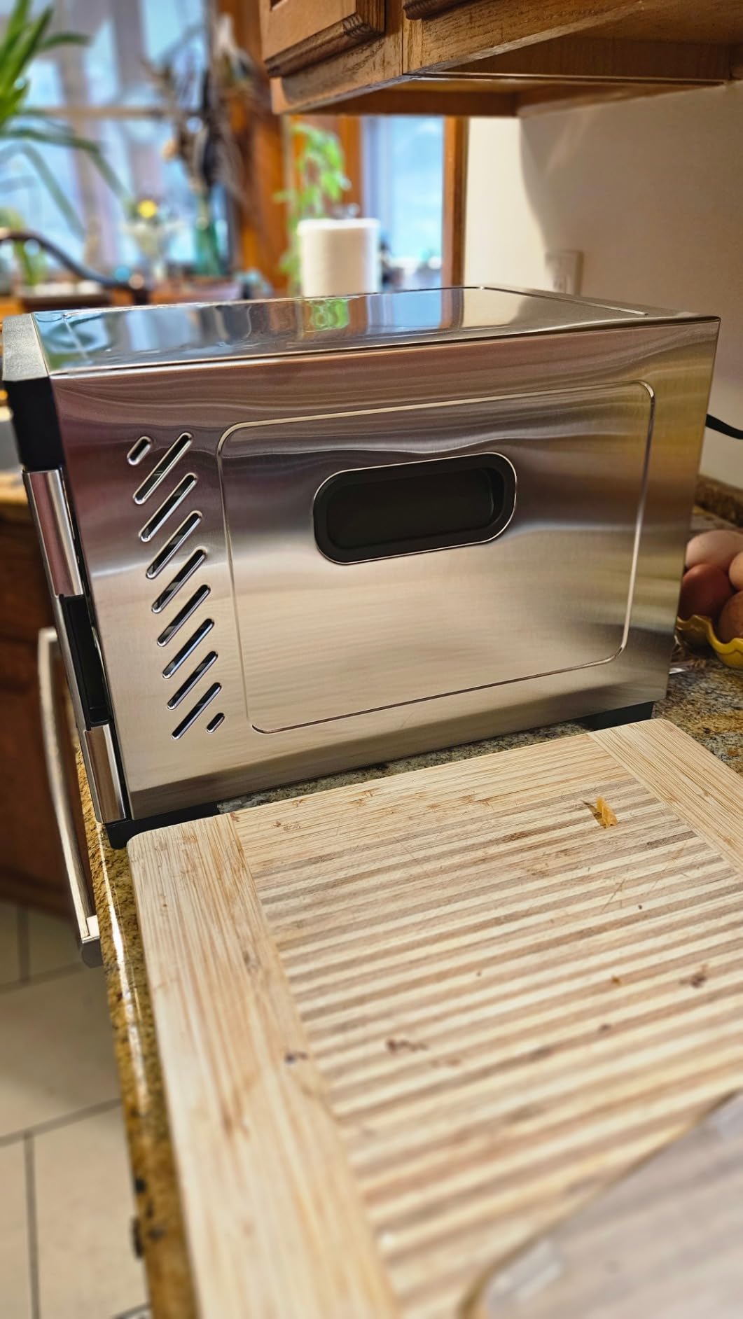 Magic Mill Pro Food Dehydrator Machine | Powerful 600W Rear Fan Even-Drying System | 7 Full-Size Stainless Steel Trays | 95°-176° Temperature Control, 48H Timer, Keep Warm + Auto Shutoff | ETL Listed customer photo 1