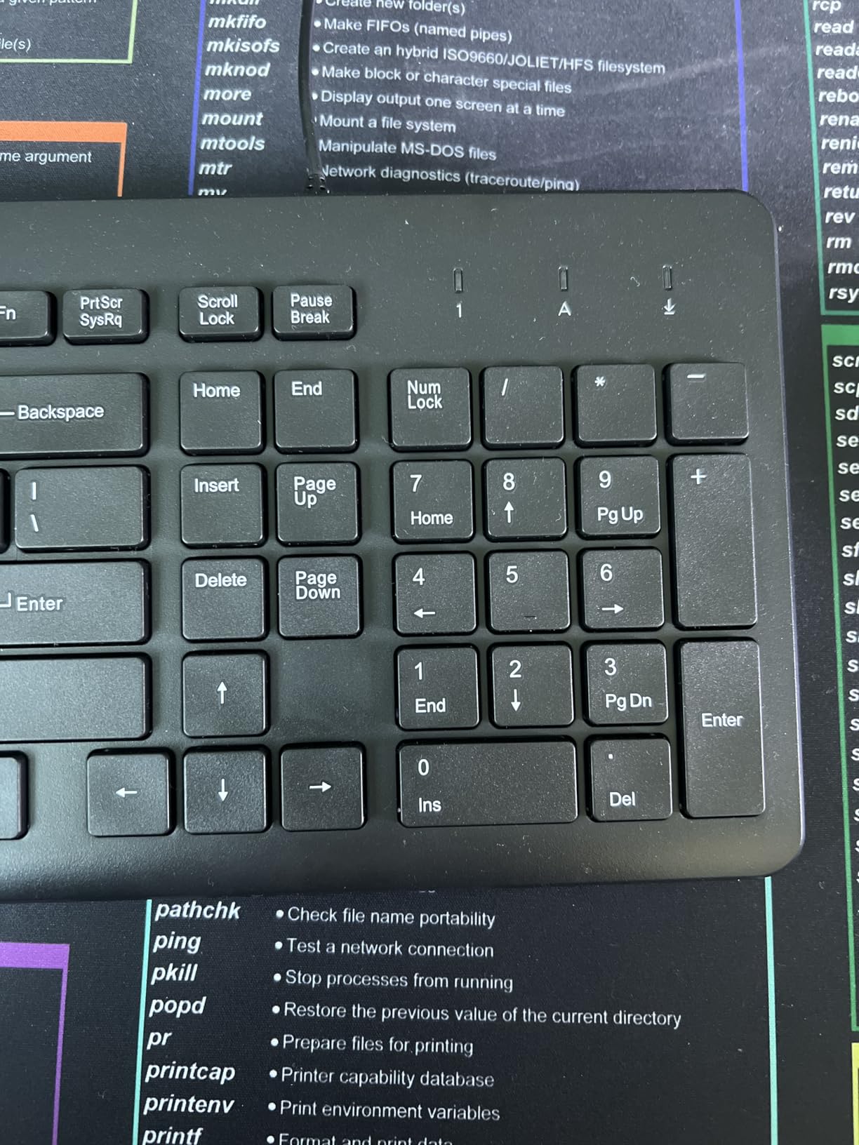 HP 150 Wired Keyboard - Full-Sized, Keyboard with Numeric Keypad - Silent-Touch Chiclet Keyboard - Ergonomic, Comfortable Design - USB Plug-and-Play Connectivity, LED Indicators (664R5AA, Black) customer photo 2