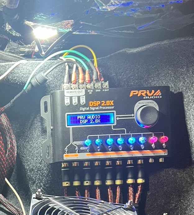 Timpano TPT-SP4BT Bluetooth DSP 4 Output Channel- Full Digital Signal DSP Car Audio Processor - Built-in Voltmeter and Remote Relay customer photo 1