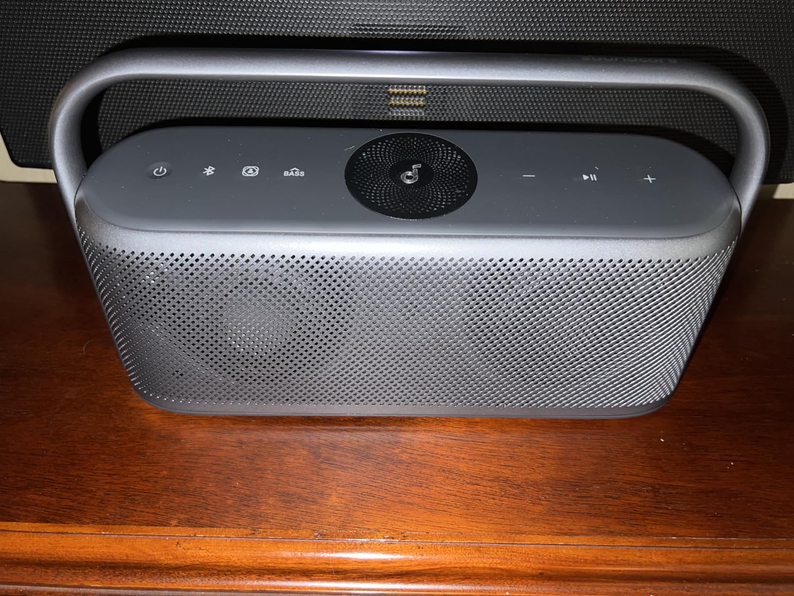 Soundcore Motion X600 Portable Bluetooth Speaker with Spatial Audio, 50W Sound, IPX7 Waterproof, Pro EQ, AUX-in, for Home, Office, Backyard and Bathroom Use (Blue) customer photo 2