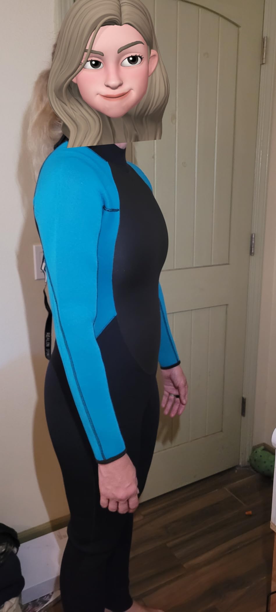 Mens Womens Wetsuit 5/4mm Neoprene Scuba Diving Long Sleeve Back Zipper Thermal Wet Suits Cold Water Keep Warm customer photo 1