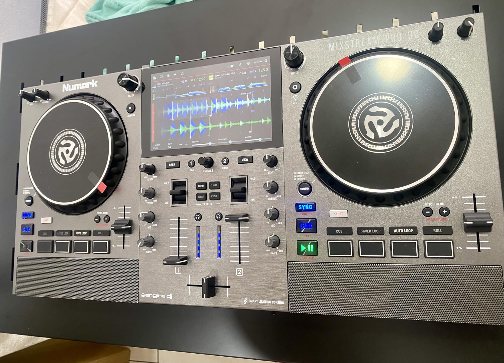 Numark Mixstream Pro Go Portable DJ Controller customer photo 2