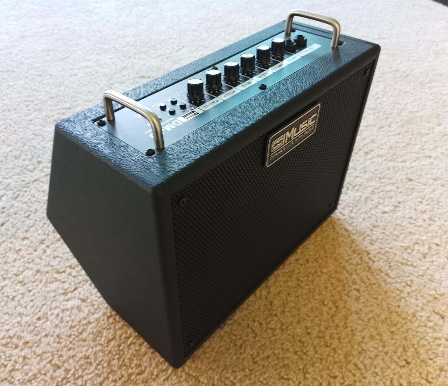 Coolmusic Keyboard AMP 30W Electric Drum Amplifier Speaker,with 3-Year Warranty customer photo 1