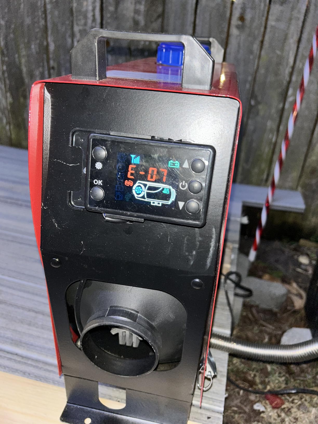 ZHIBANG 12V 8KW Diesel Air Heater with LCD Display &5L Fuel Tank customer photo 1