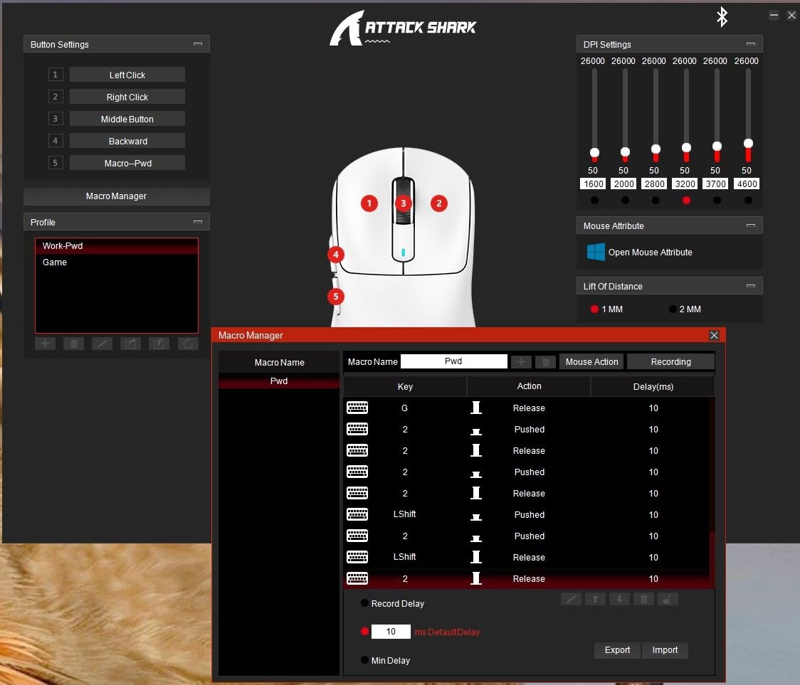 ATTACK SHARK X3 49g Ultra-Lightweight Wireless Gaming Mouse, White&Tape customer photo 2