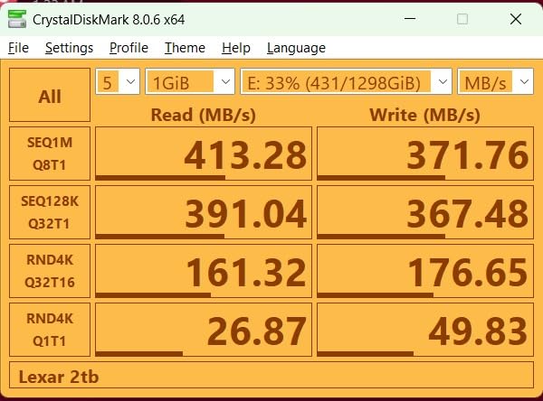 Lexar 2TB NM790 NVMe SSD w/Heatsink, 7400/6500 MB/s, M.2 2280, PCIe Gen 4x4 customer photo 1