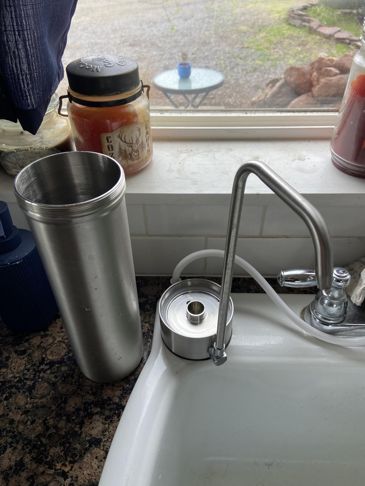 LCF Upgrade 6-Stage Stainless Steel Water Filter for Sink Faucet, 2 Filters customer photo 2