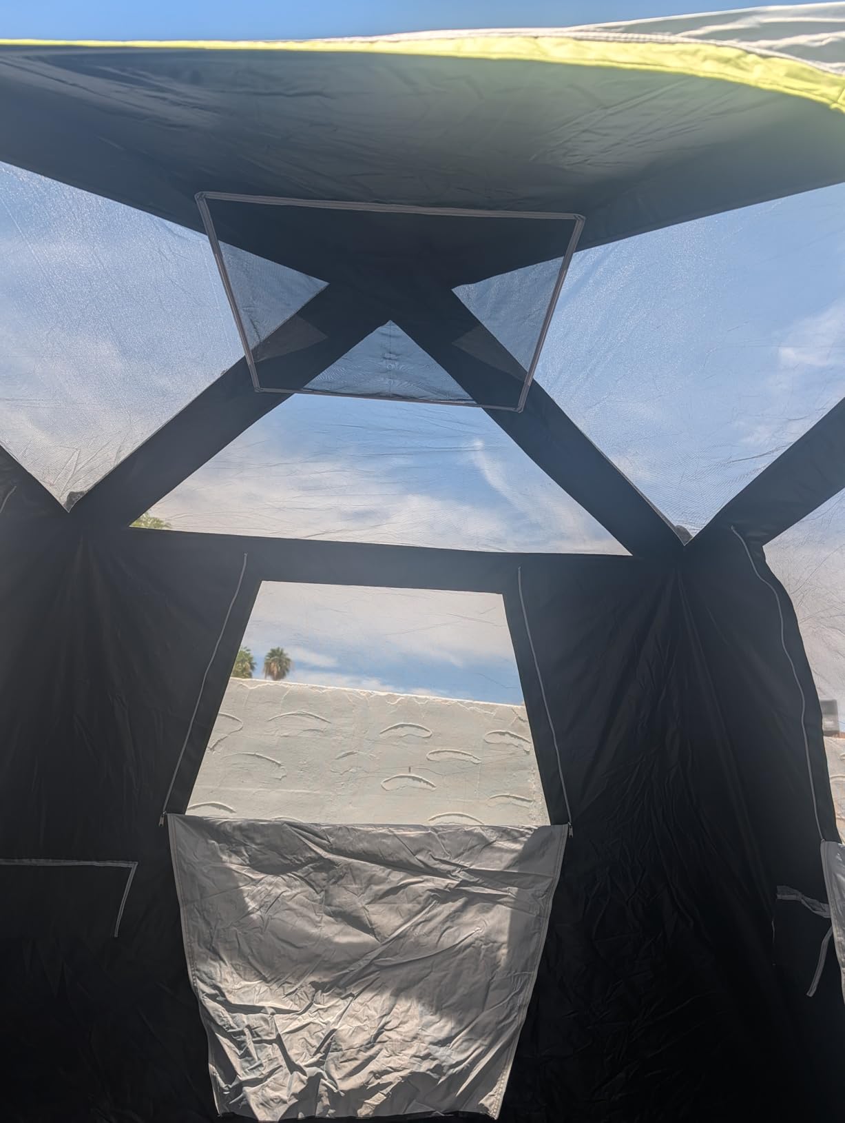 EVER ADVANCED 6 Person Camping Tent, Blackout Design Tent for Camping Instant Cabin Tents for Family with Rainfly, 60s Easy Setup, Water-Resistant customer photo 1