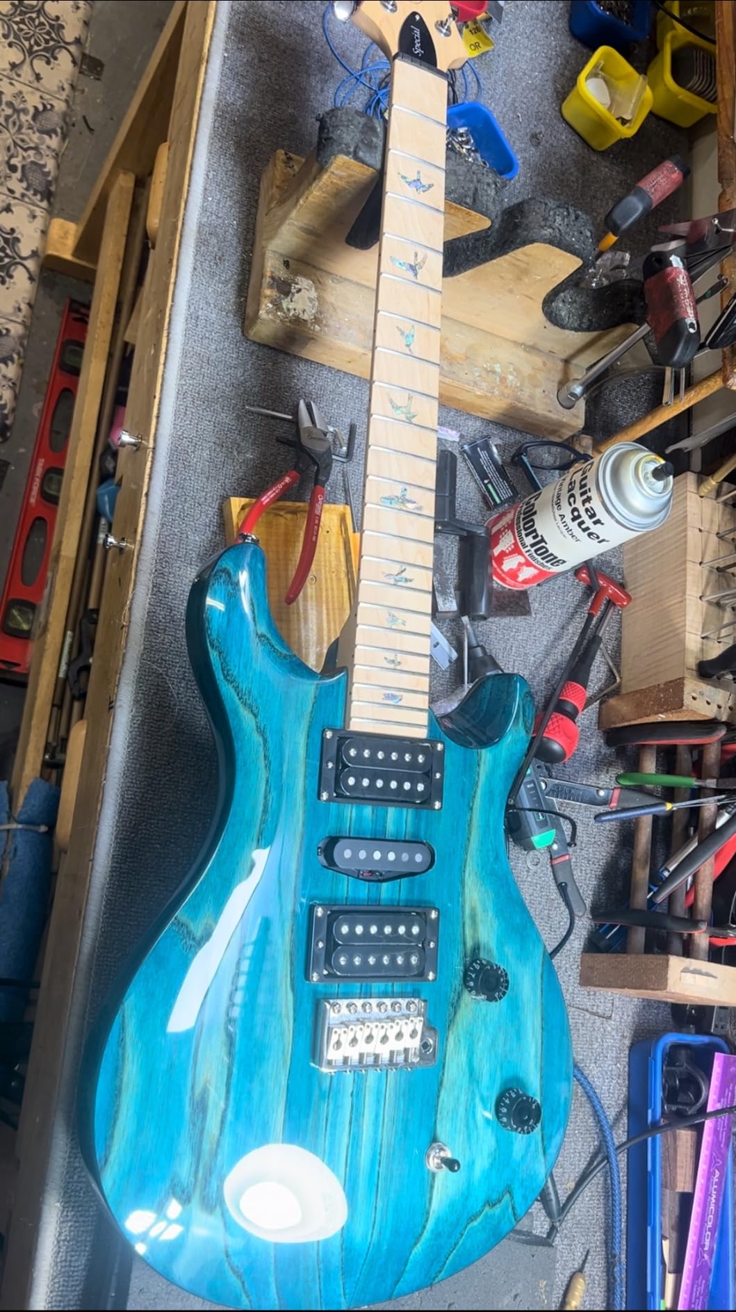 PRS SE Swamp Ash Special Electric Guitar, Charcoal with Gigbag customer photo 2