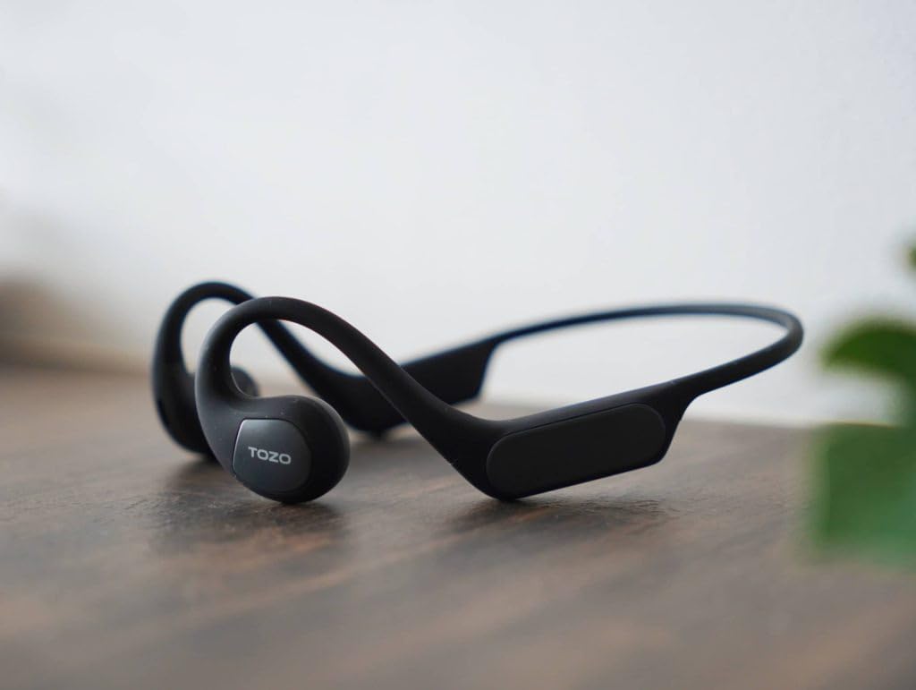 TOZO Air Conduction Open Ear Headphones, Bluetooth 5.3 Sport Earphones customer photo 1