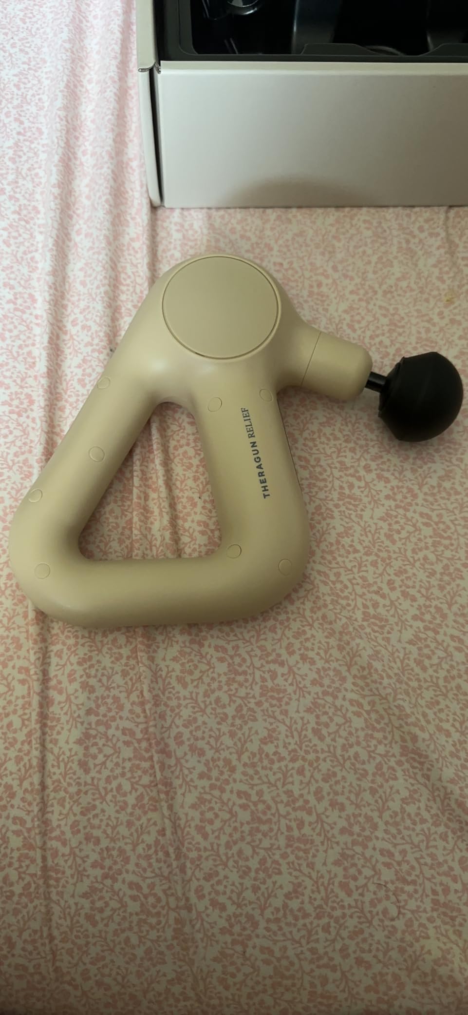 TheraGun Therabody Relief Massage Gun | for Daily Comfort | 3-Speed | Navy customer photo 2
