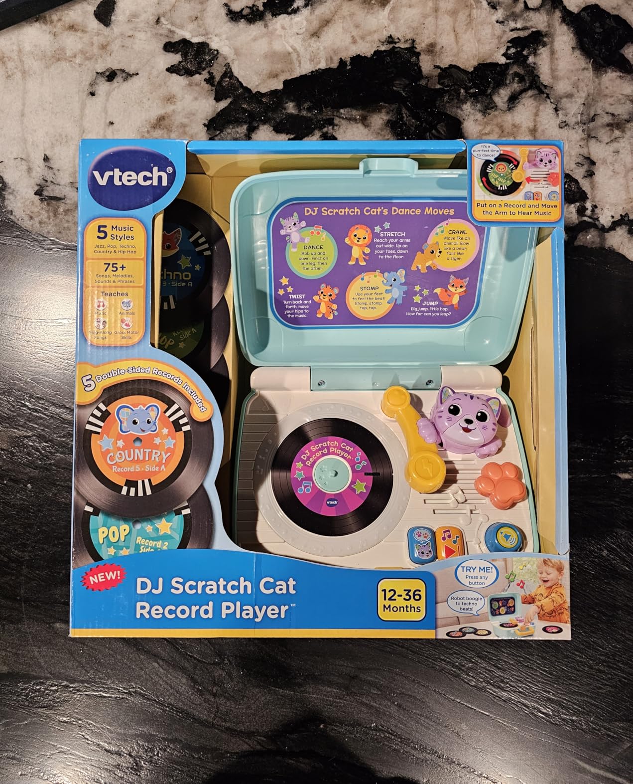 VTech DJ Scratch Cat Record Player customer photo 2