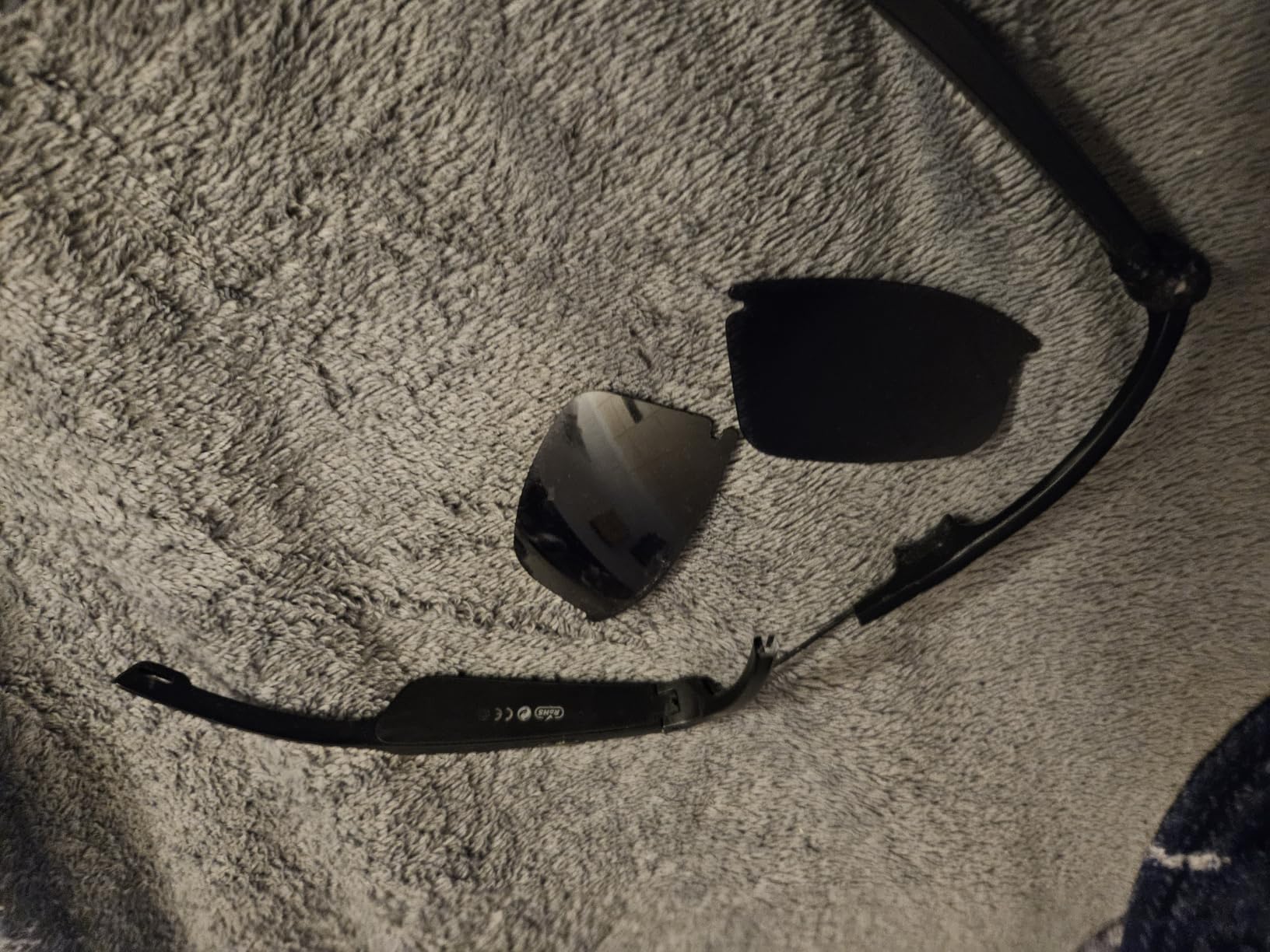 Smart Glasses, Polarized Bluetooth Sunglasses, Built-in Mic & Speakers, Voice Assistant, UV Protection Audio Sun Glass customer photo 2