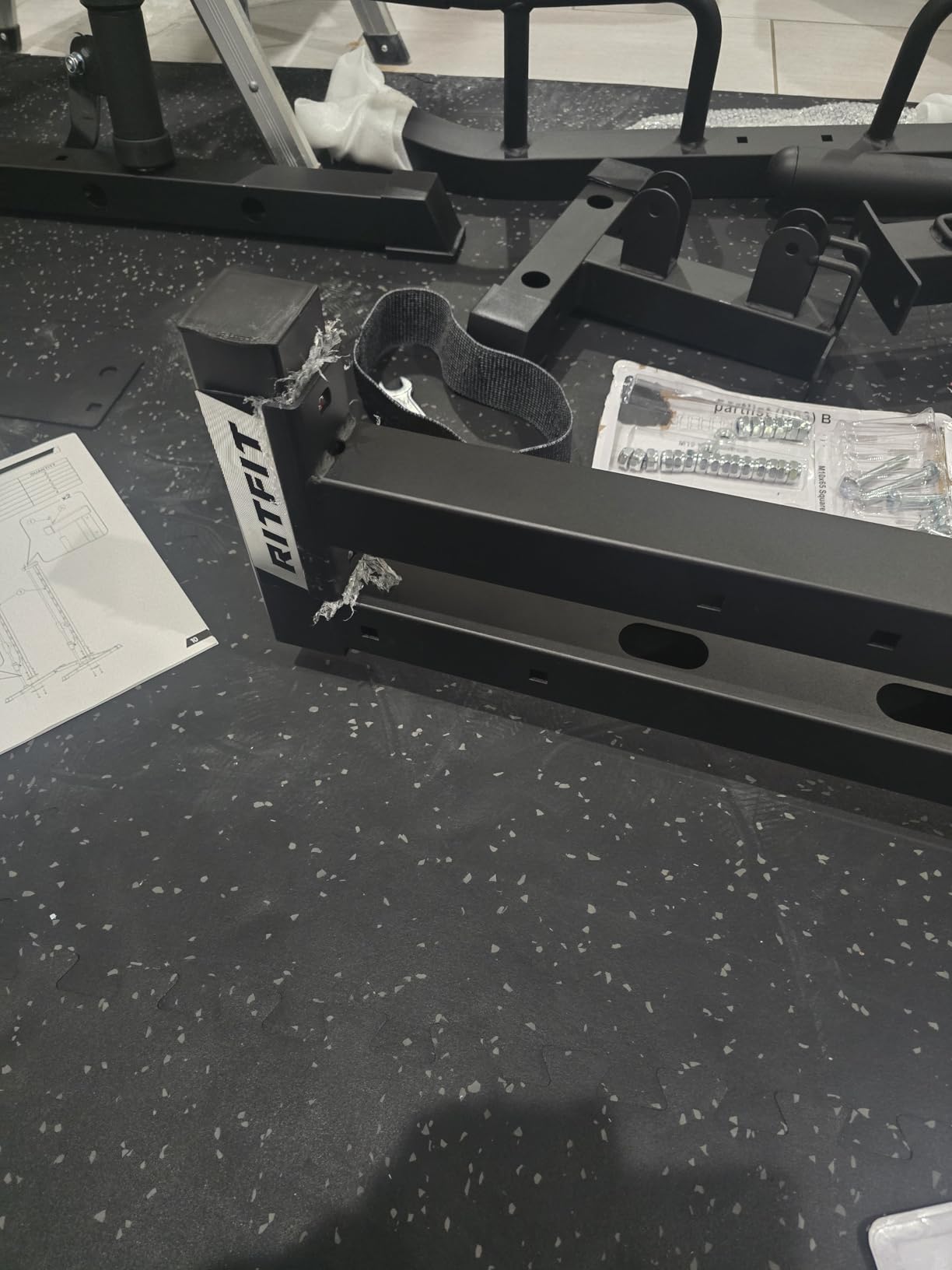 RitFit Smith Machine Power Rack with LAT-Pull Down System customer photo 2