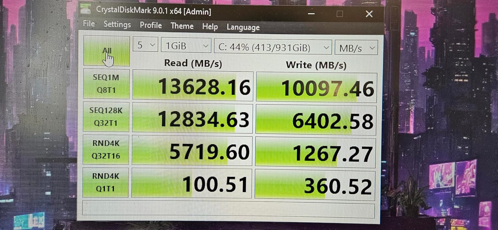 Crucial T705 PCIe Gen5 NVMe 4TB SSD, Up to 14,100MB/s, TLC NAND, Intel & Ryzen Compatible, for Hardcore Gaming & High-Speed Storage, Solid State Drive, Includes 1Mo Adobe CC – CT4000T705SSD3 customer photo 1
