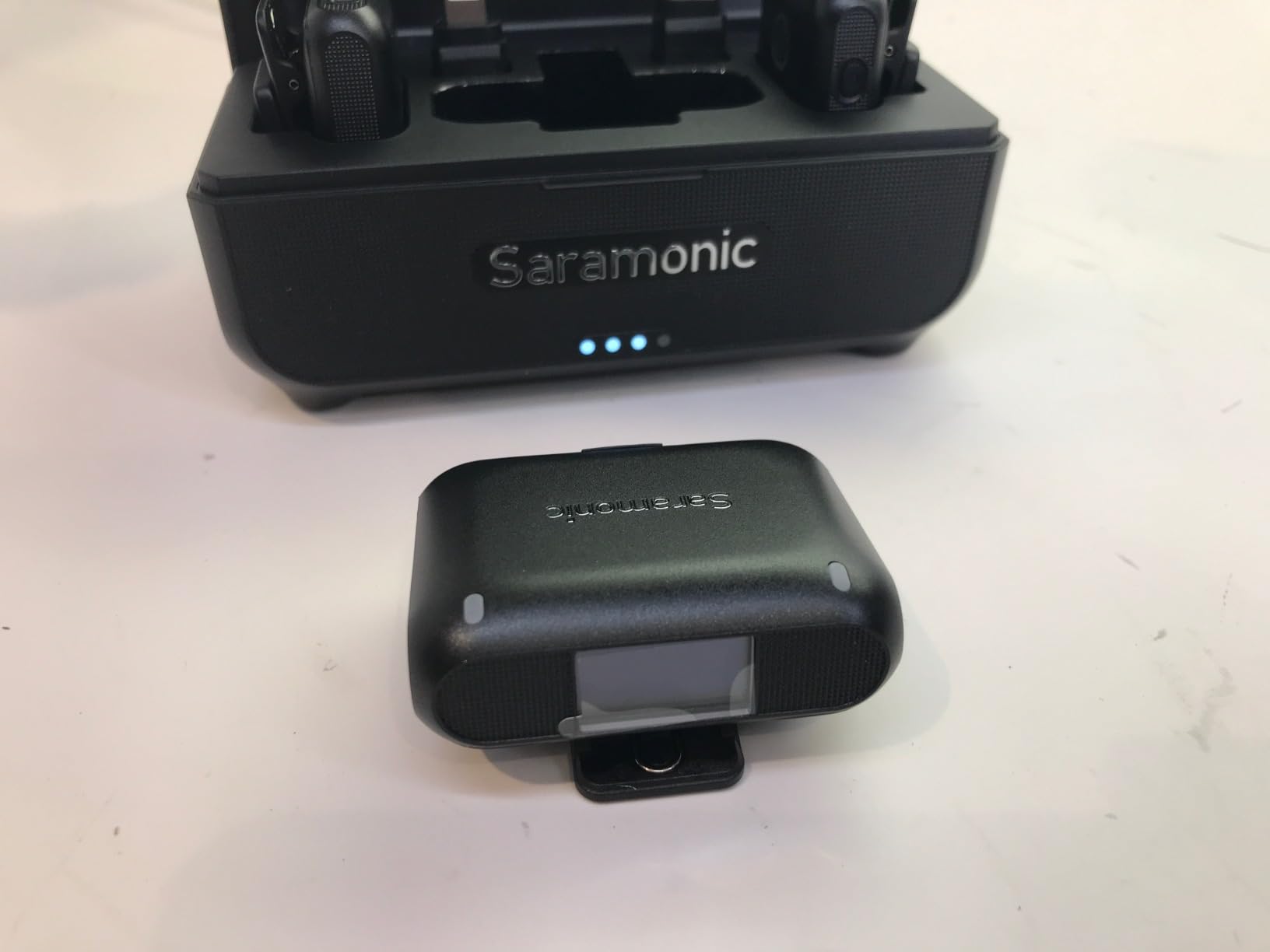 Saramonic BLINK500B2+ Wireless Lavalier Microphone for iPhone/Camera/Android, Detail-Rich Audio, 40h Battery Life, Clip on Wireless Lapel Mic for Live Streaming Video Conference Recording customer photo 1