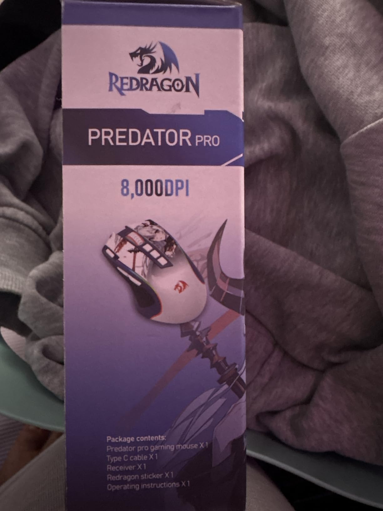 Redragon M612 Wireless RGB Optical Gaming Mouse 8000 DPI Remapping Keys customer photo 2