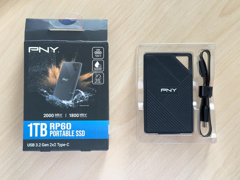 PNY RP60 2TB USB 3.2 Gen 2x2 Type-C Portable SSD customer photo 2