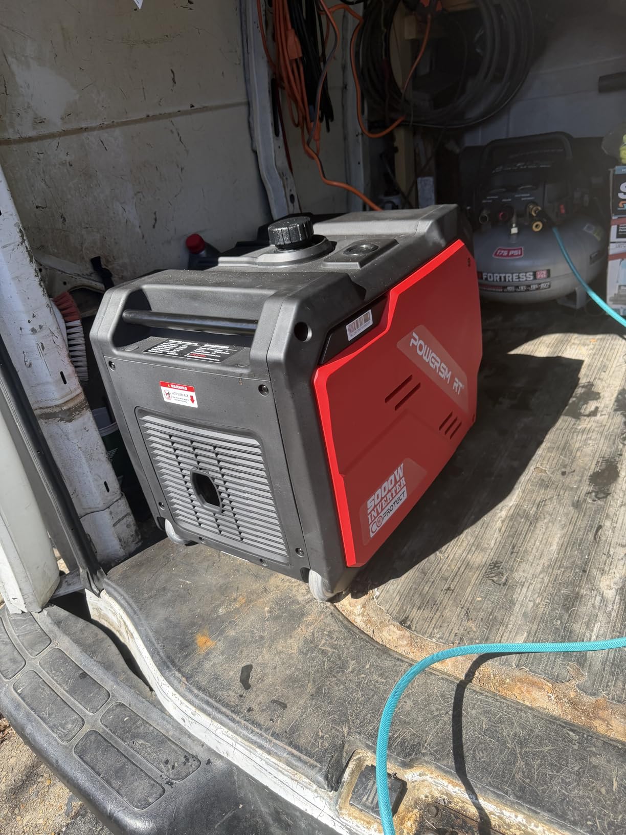 PowerSmart 4800 Watt Electric Start Portable Inverter Generator customer photo 1