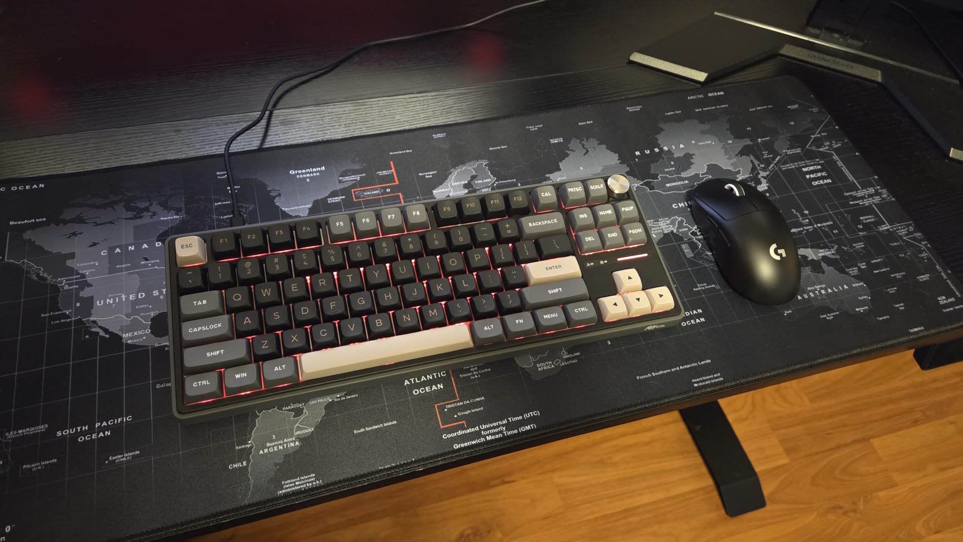 RK ROYAL KLUDGE R87 Pro Wired Mechanical Keyboard TKL with Knob, QMK/VIA customer photo 1