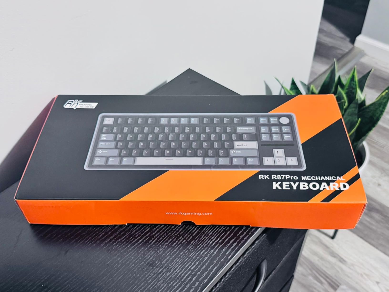 RK ROYAL KLUDGE R87 Pro Wired Mechanical Keyboard TKL with Knob, QMK/VIA customer photo 2