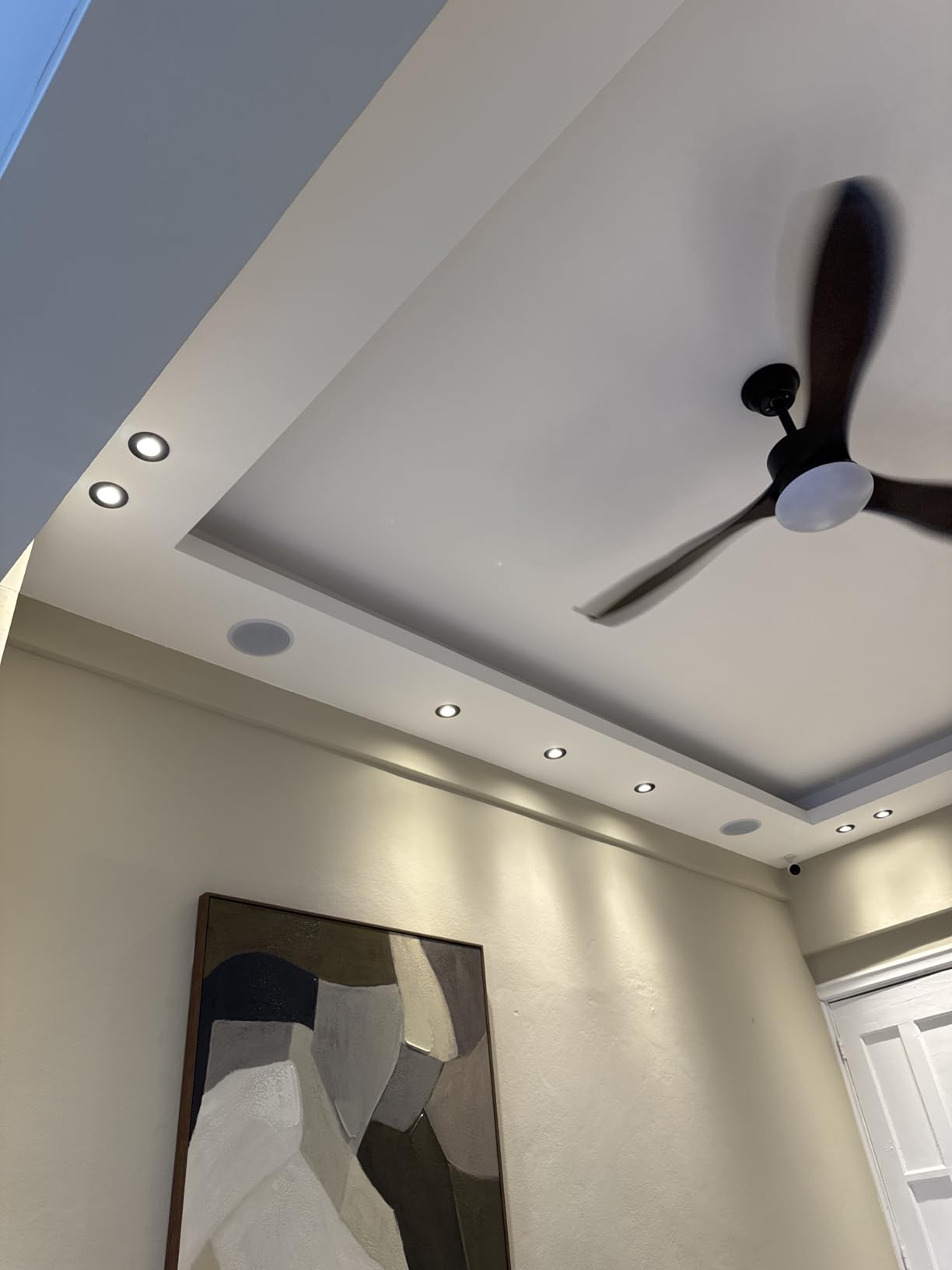 VEVOR 4 PCs 6.5'' Bluetooth Ceiling Speakers, 600W Flush Mount Ceiling & in-Wall Speaker System with 8Ω Impedance 89dB Sensitivity, for Home Kitchen Living Room Bedroom or Covered Outdoor Porches customer photo 2