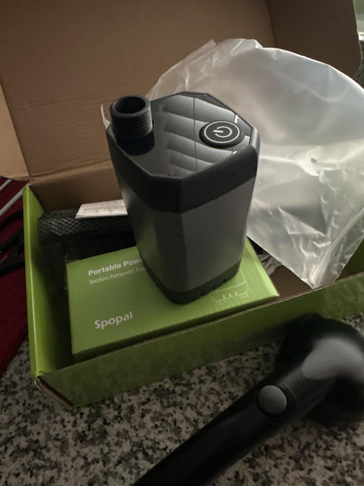 Spopal Portable Shower for Camping, [Long-Lasting] 6000mAh Rechargeable customer photo 1