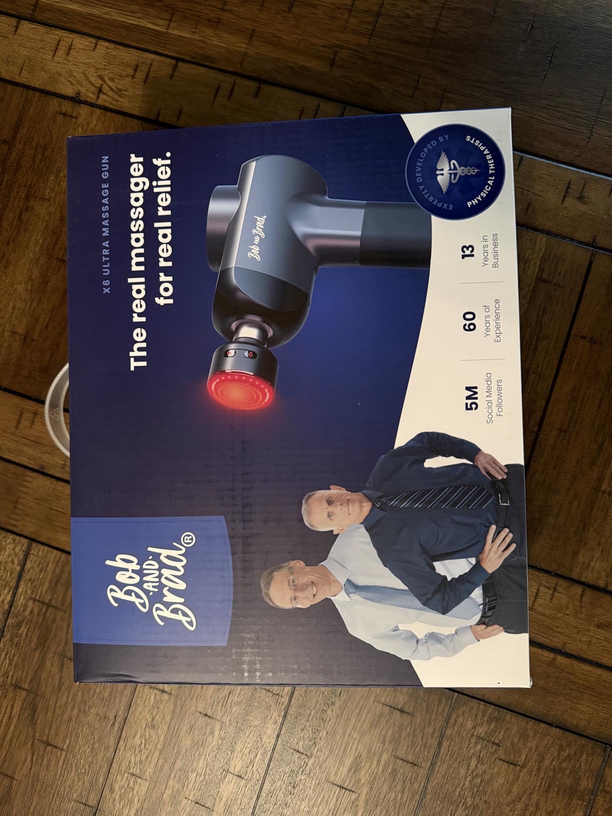 BOB AND BRAD X6 Pro Max Massage Gun with Heat and Cold, FSA Eligible HSA customer photo 2