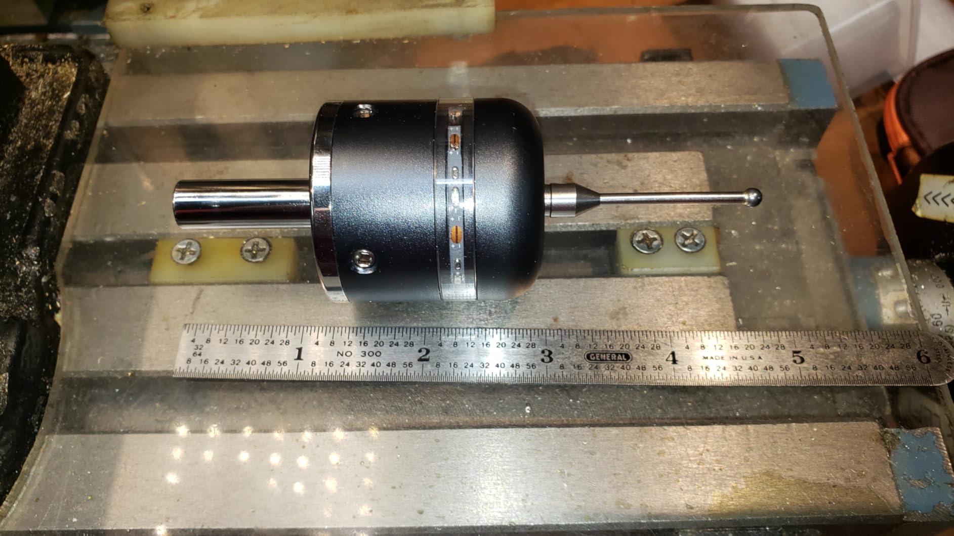 3D Touch Probe Edge Finder for Metals, accuracy :0.01mm,M4 thread customer photo 2
