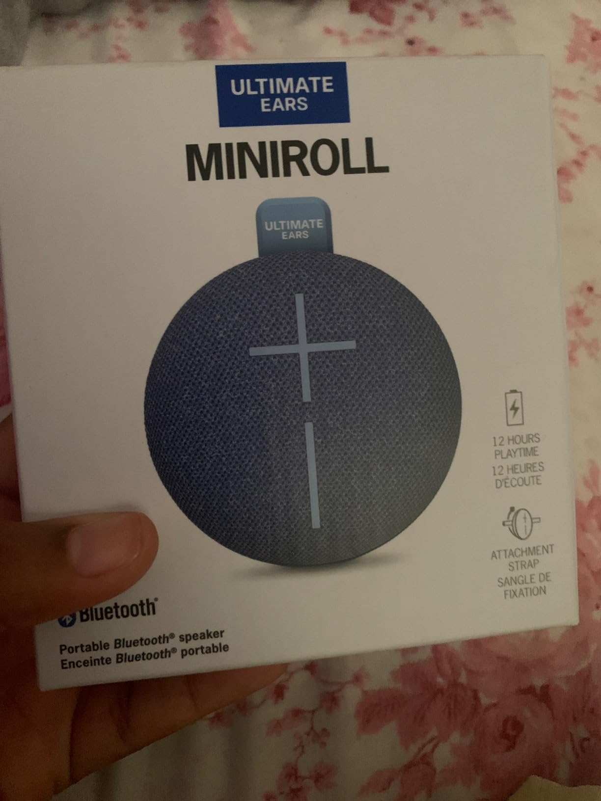 Ultimate Ears MINIROLL Waterproof Bluetooth Speaker - Revive Grey customer photo 1