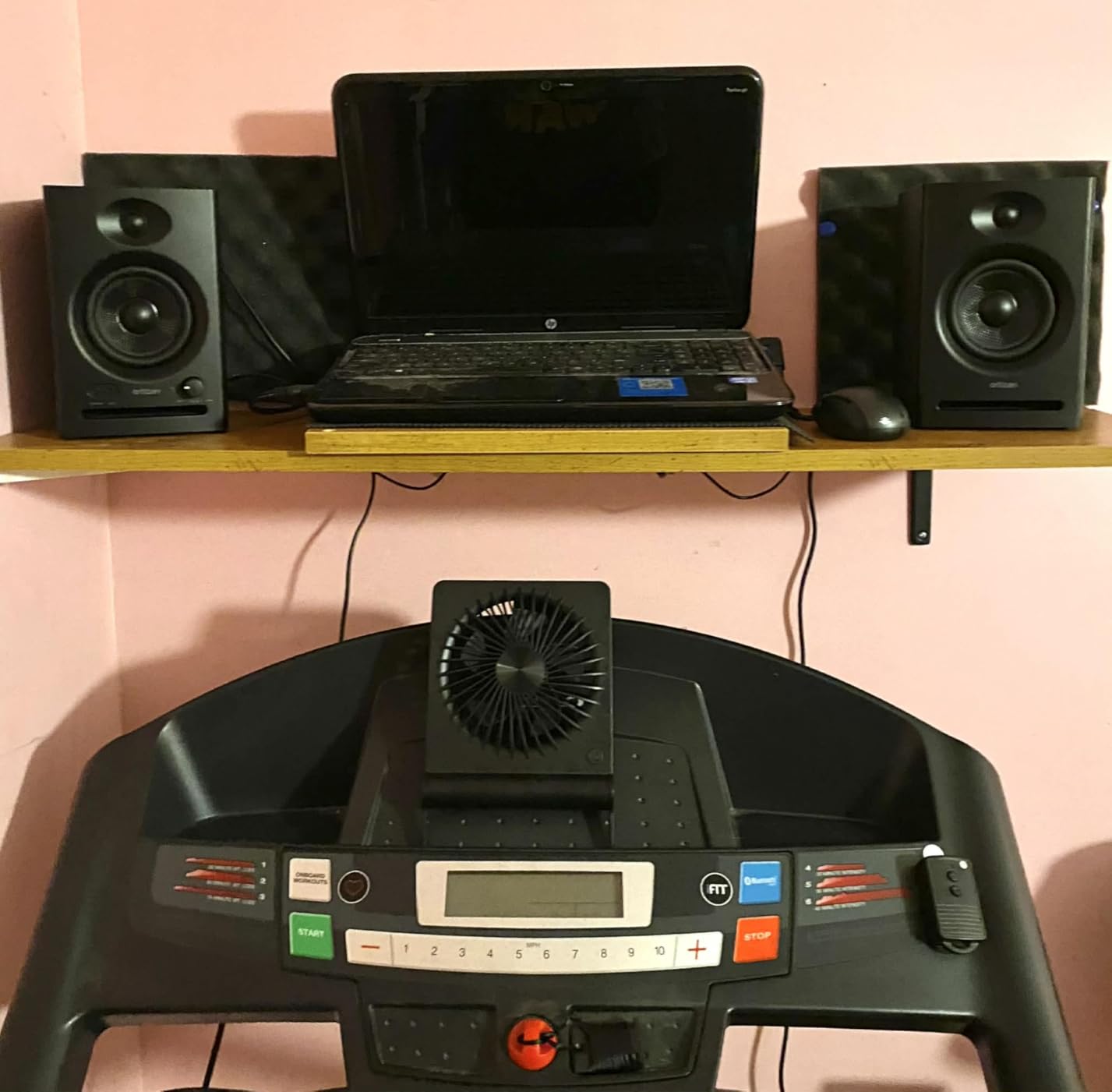 Ortizan C7 Powered Studio Monitors Pair with Bluetooth 5.3, White customer photo 2