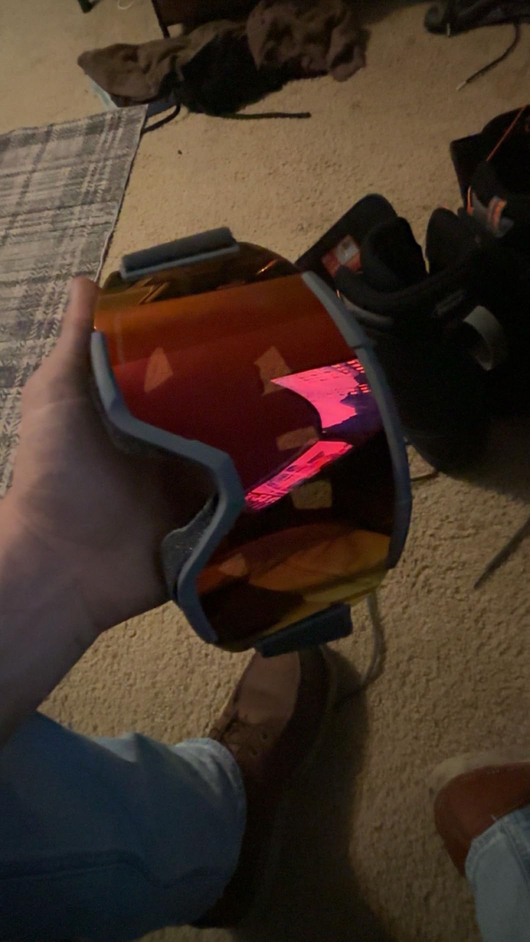 SMITH Squad Goggles with ChromaPop Lens customer photo 2