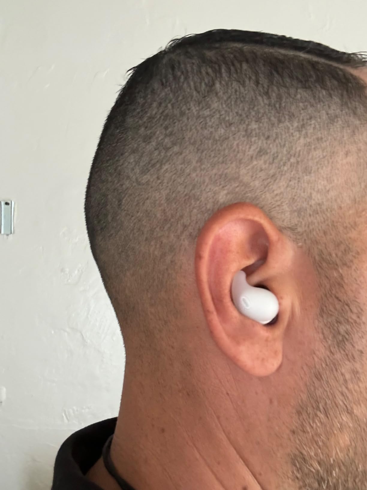 Sony LinkBuds Fit Truly Wireless Noise Cancelling Earbud Headphones, White customer photo 1